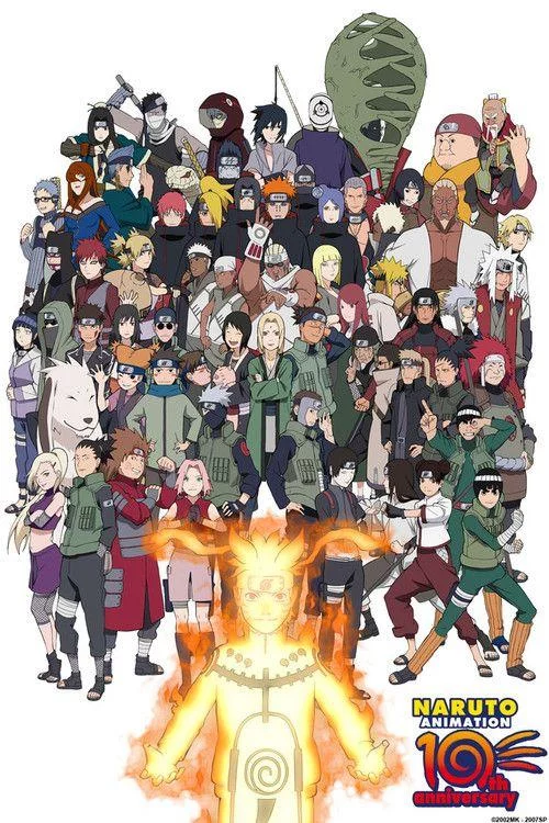 Free Download Naruto 10th Anniversary Wallpaper Page 391356 (500 x 750)