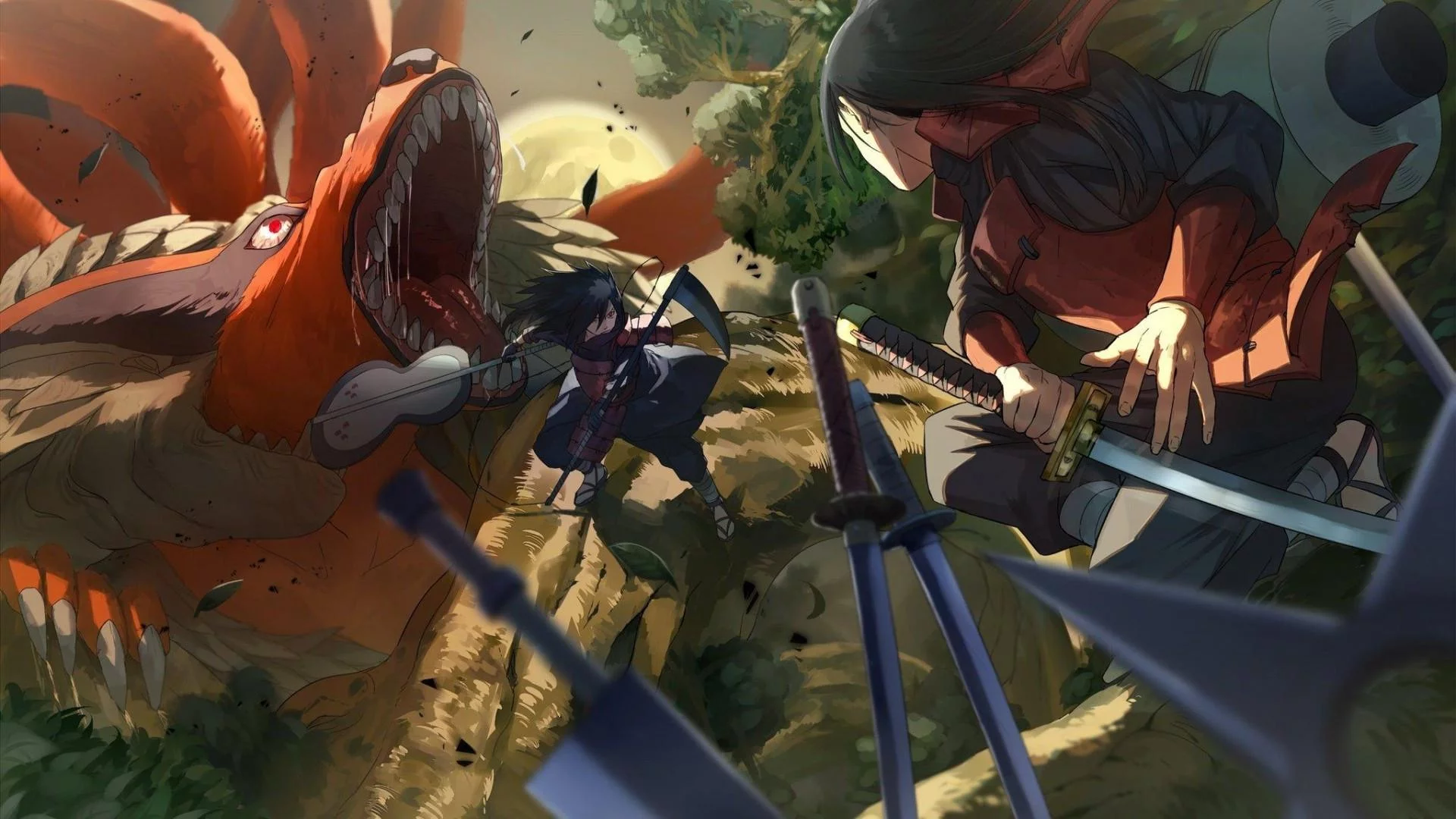 Free Download Naruto Kyuubi Wallpaper 1920x1080 Page 393448 (1920 x 1080)