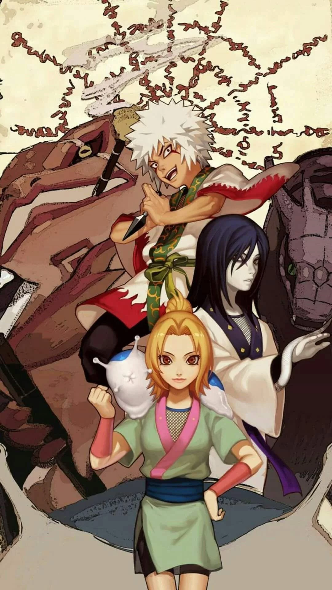 Free Download Naruto Shippuden New Sannin Wallpaper Page 395100 (1080 x 1920)