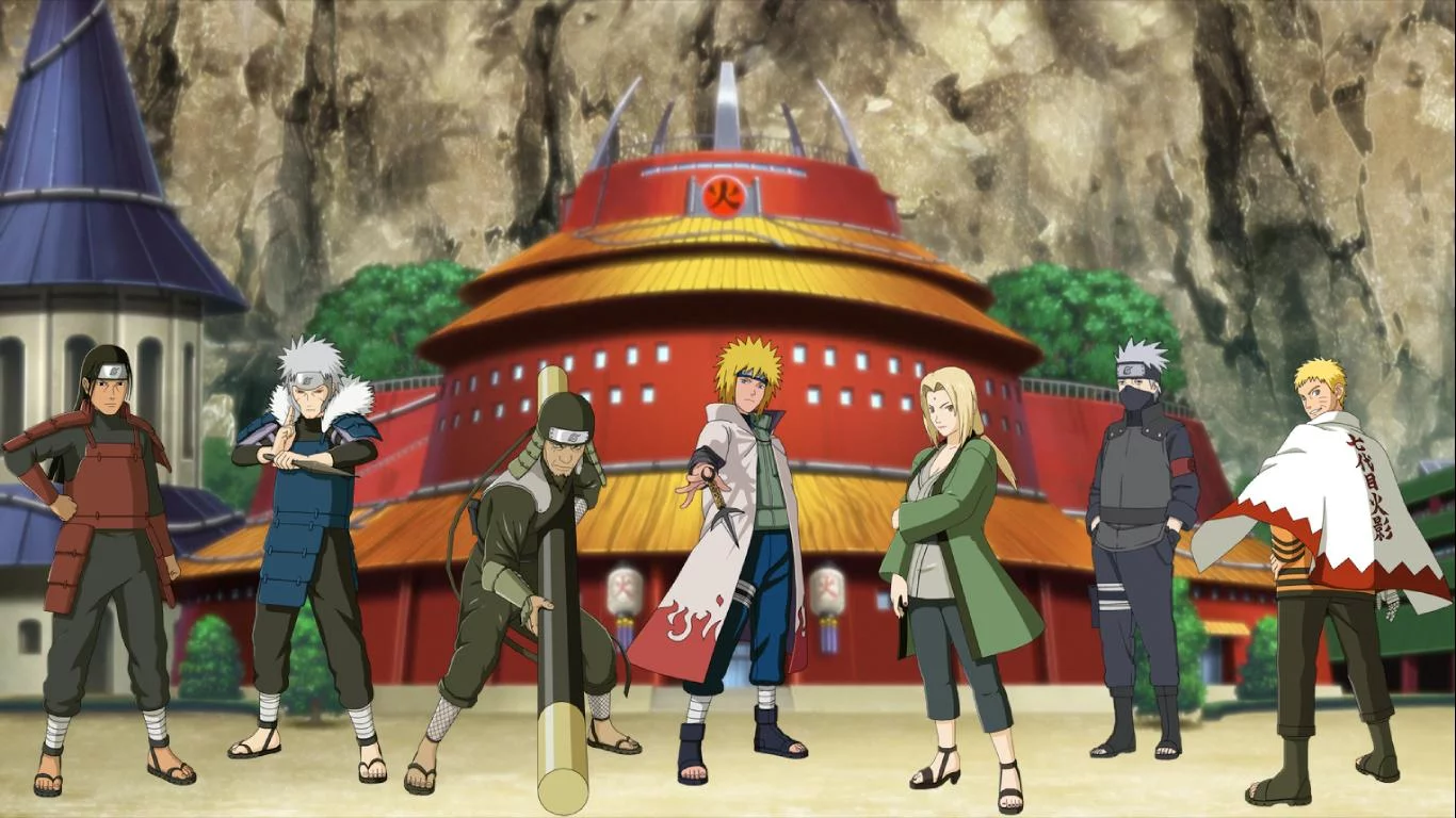 Free Download Naruto All Hokages Wallpaper Page 397145 (1366 x 768)