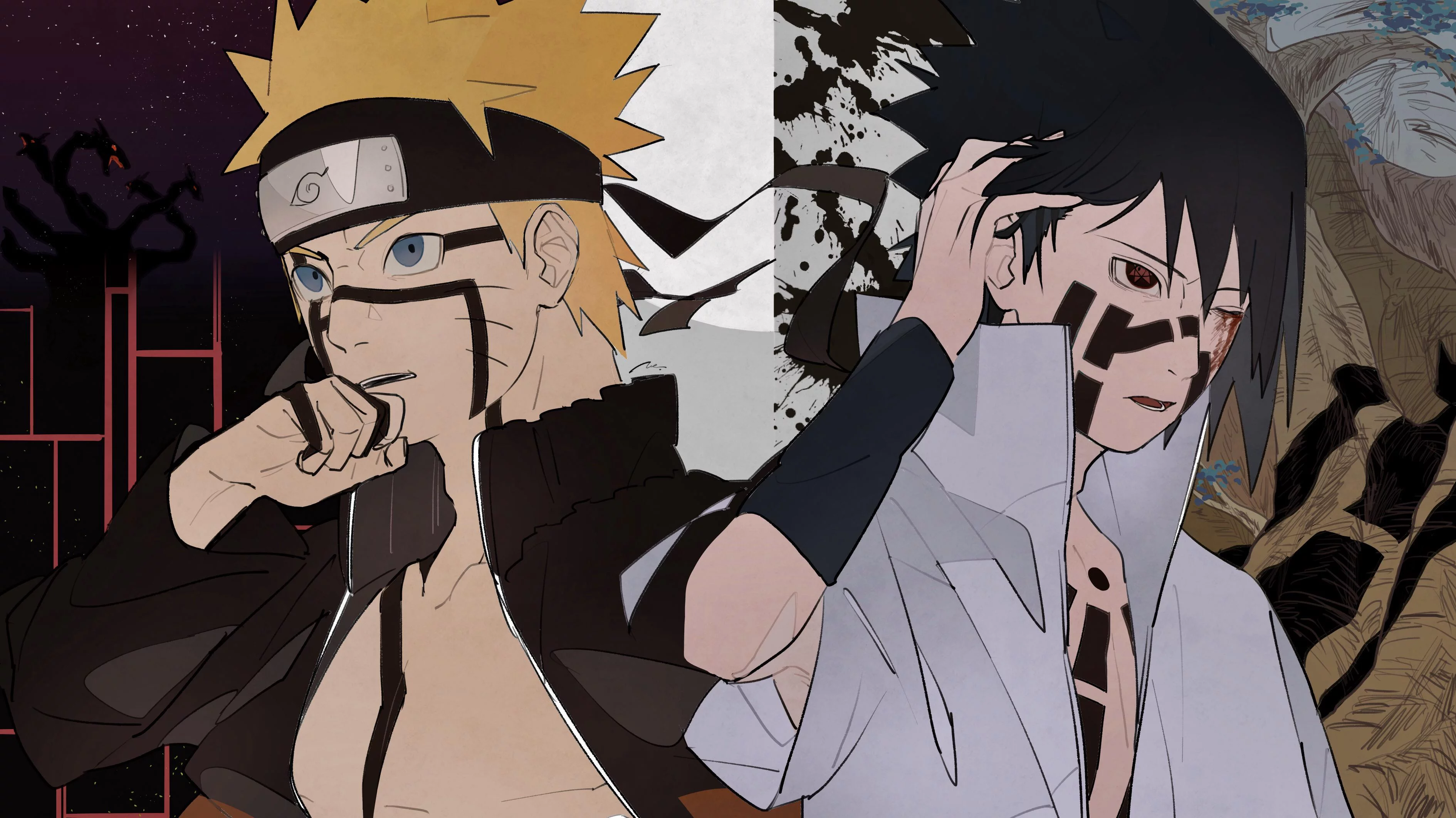 Free Download Naruto Sasuke No Arm Wallpaper Page 39738 (3779 x 2125)