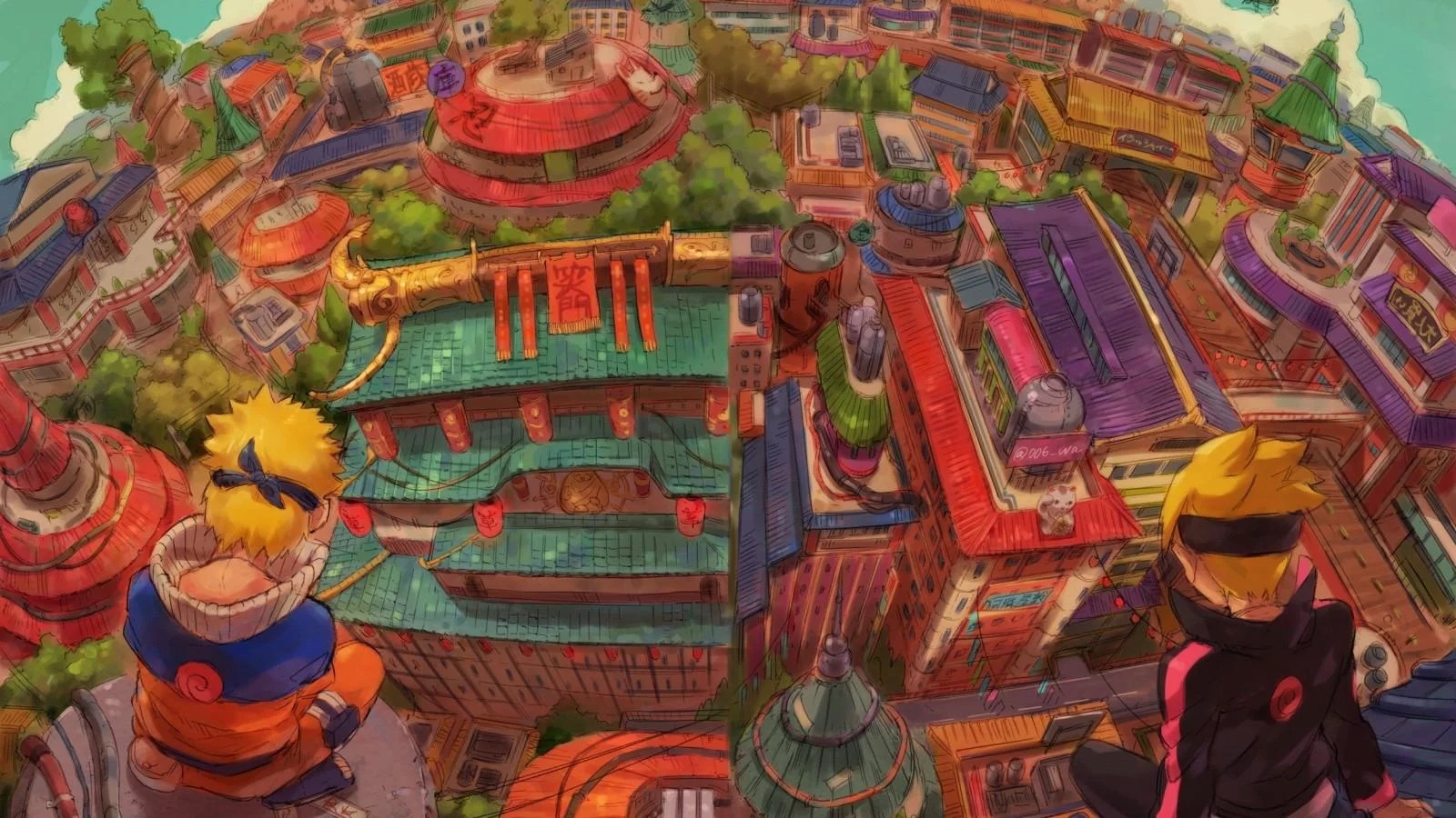 Free Download Naruto 4k Village Wallpaper Pc Page 398110 (1600 x 900)