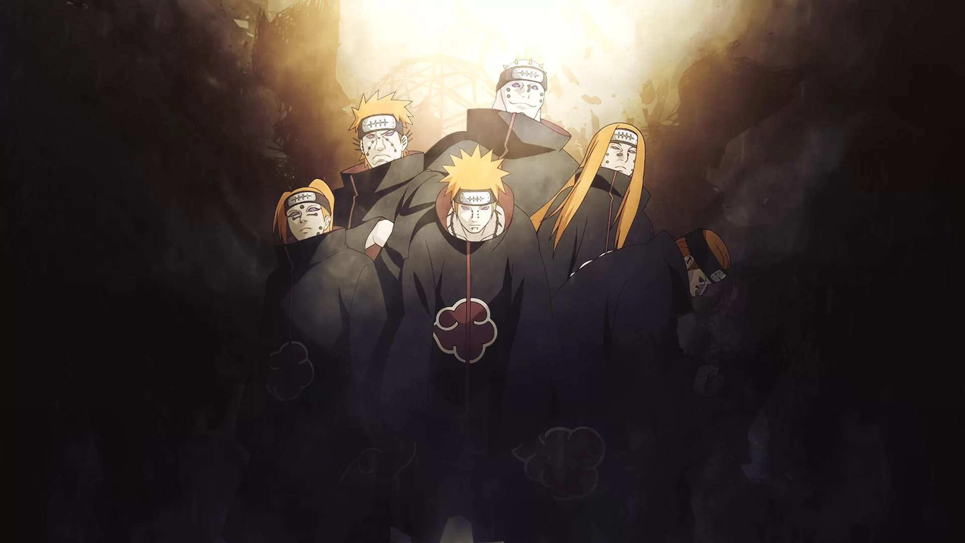 Free Download Naruto 6 Pains Treeline Wallpaper Page 401472 (1920 x 1080)