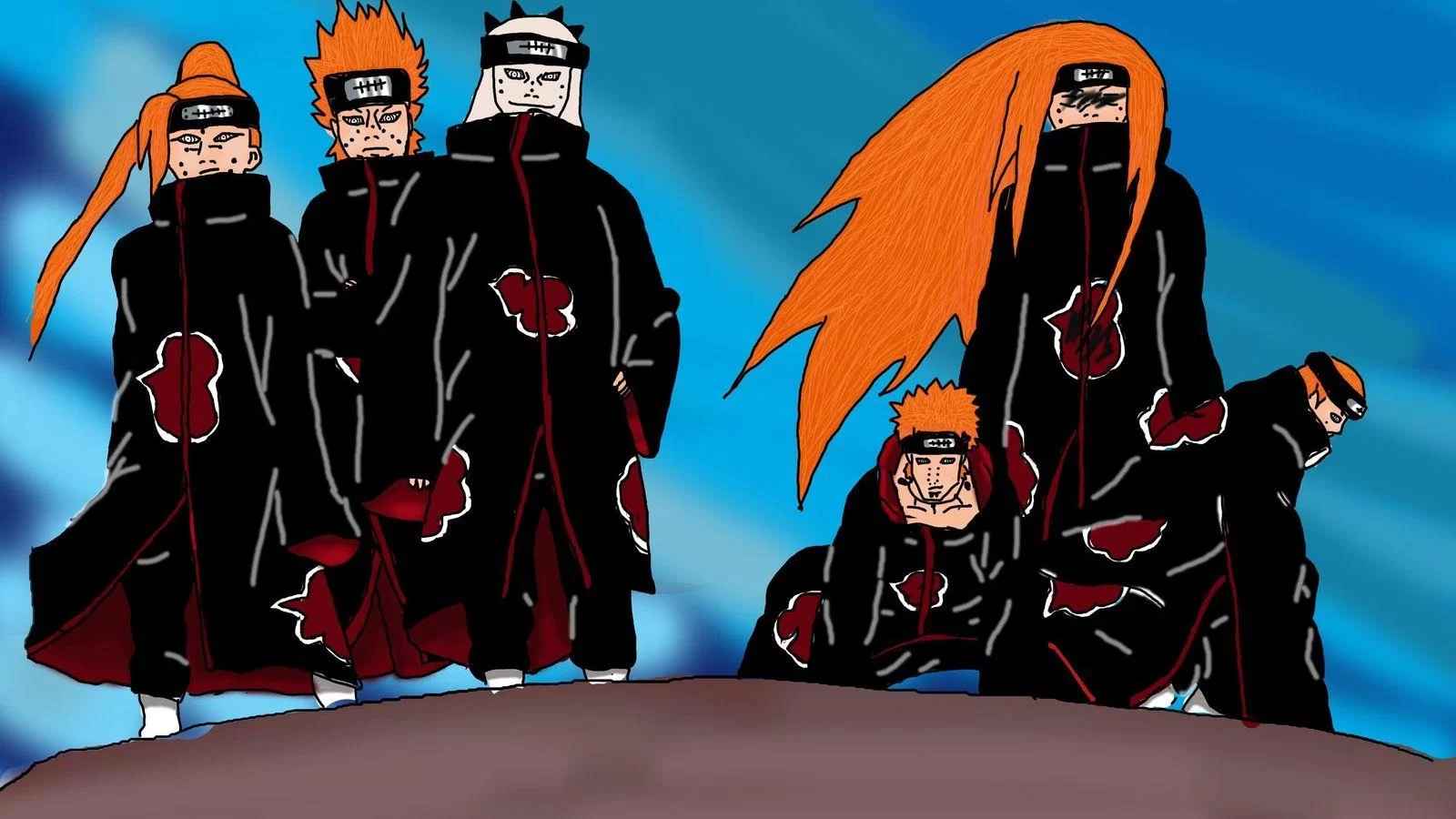 Free Download Naruto 6 Pains Treeline Wallpaper Page 401478 (1600 x 900)