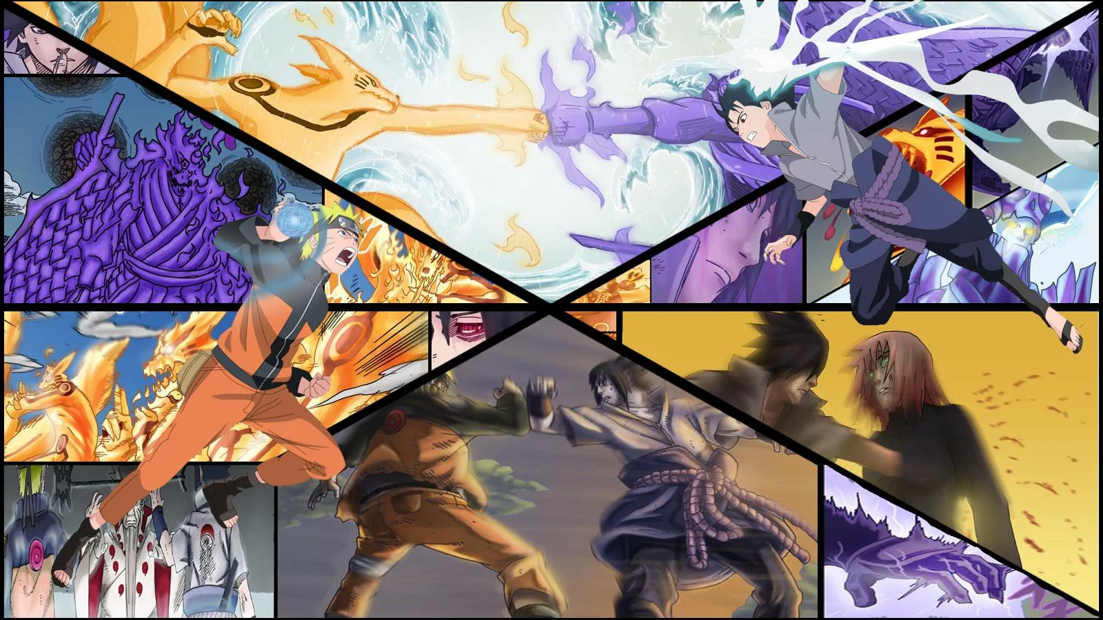 Free Download Naruto Vs Sasuke Desktop Wallpaper Page 4017 (1600 x 900)