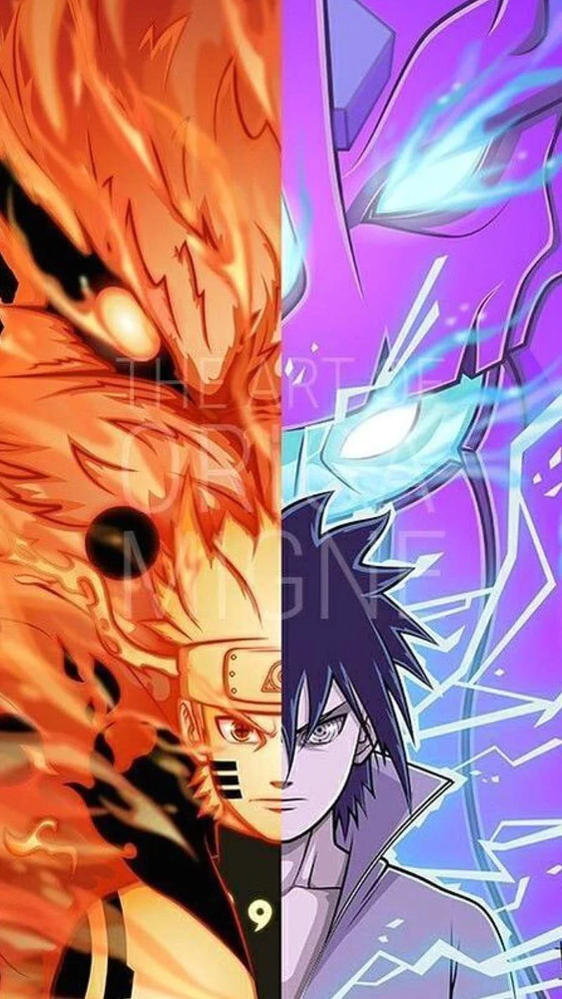 Free Download Wallpaper Naruto Vs Sasuke Hd Page 40206 (800 x 1422)