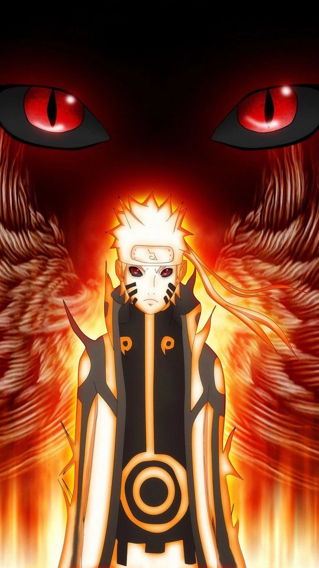 Free Download Naruto Nine Tail Chakra Wallpaper Page 403023 (1080 x 1920)