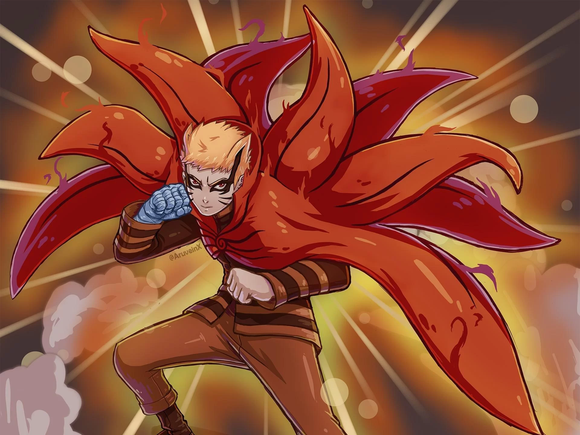 Free Download Naruto 6 Tails Form Wallpaper Page 403128 (1920 x 1440)
