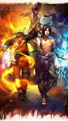 Free Download Naruto And Sasuke Mobile Wallpaper Page 4041 (240 x 427)