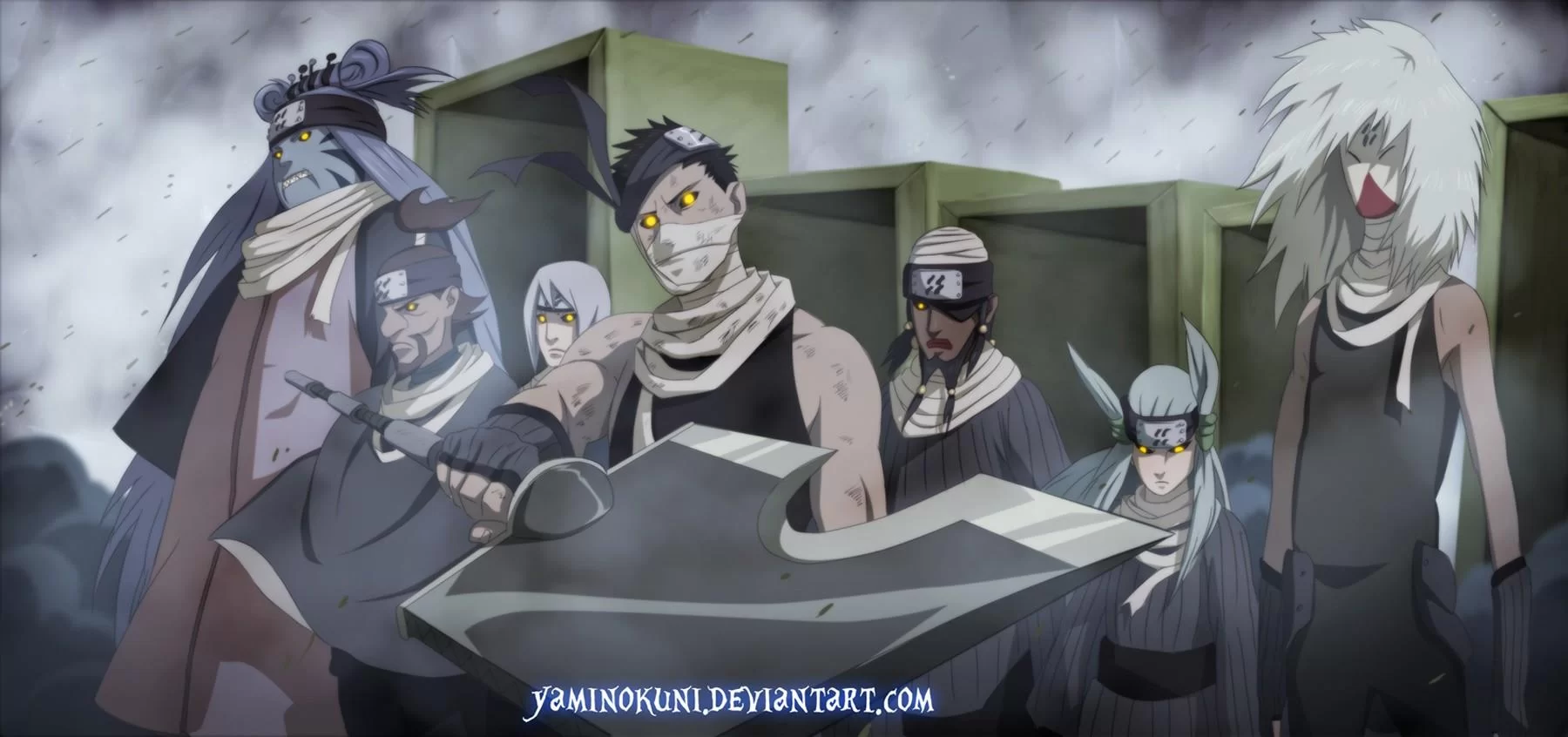Free Download Naruto 7 Swordmens Wallpaper Page 405885 (1800 x 846)