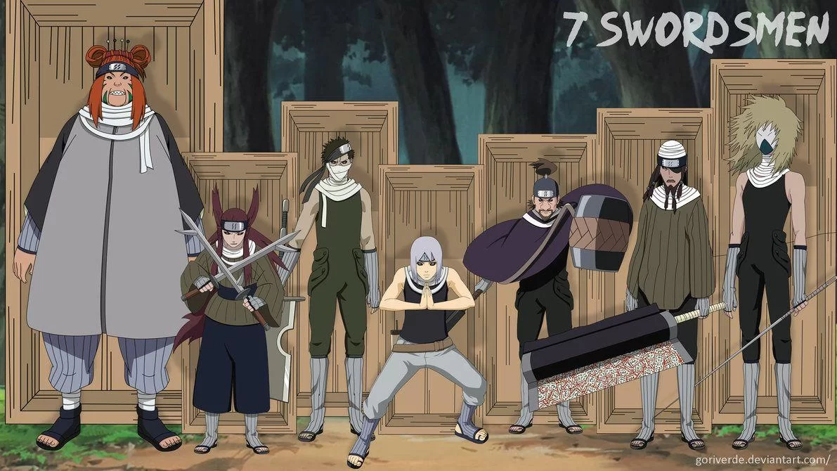 Free Download Naruto 7 Swordsmen Wallpaper Page 405890 (1191 x 670)