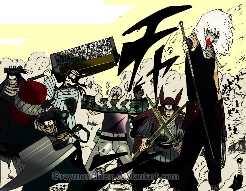 Free Download Naruto 7 Swordsmen Wallpaper Page 405899 (864 x 670)