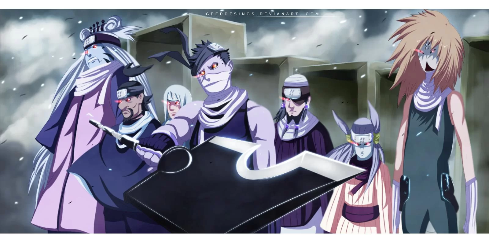 Free Download Naruto 7 Swordsmen Wallpaper Page 405900 (1600 x 795)