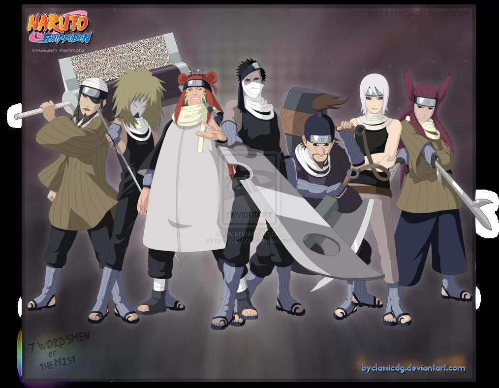 Free Download Naruto 7 Swordsmen Wallpaper Page 405935 (1014 x 788)