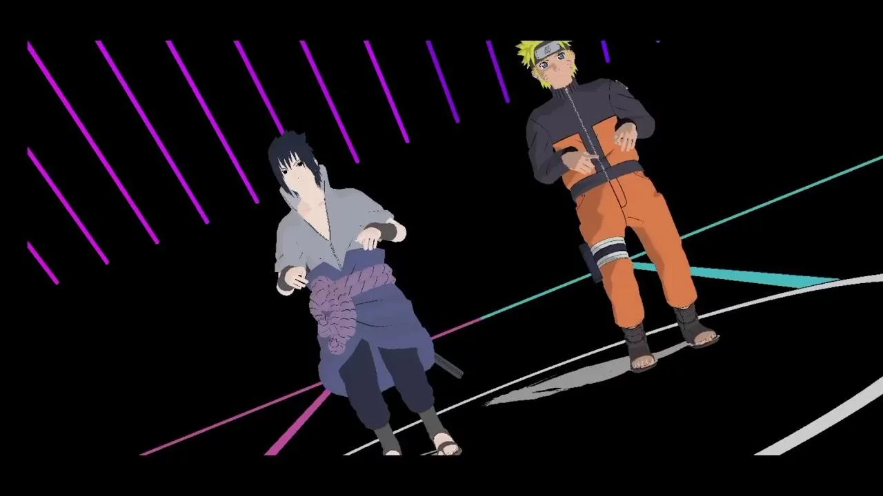 Free Download Naruto And Sasuke Minimalist Wallpaper Page 408645 (1280 x 720)