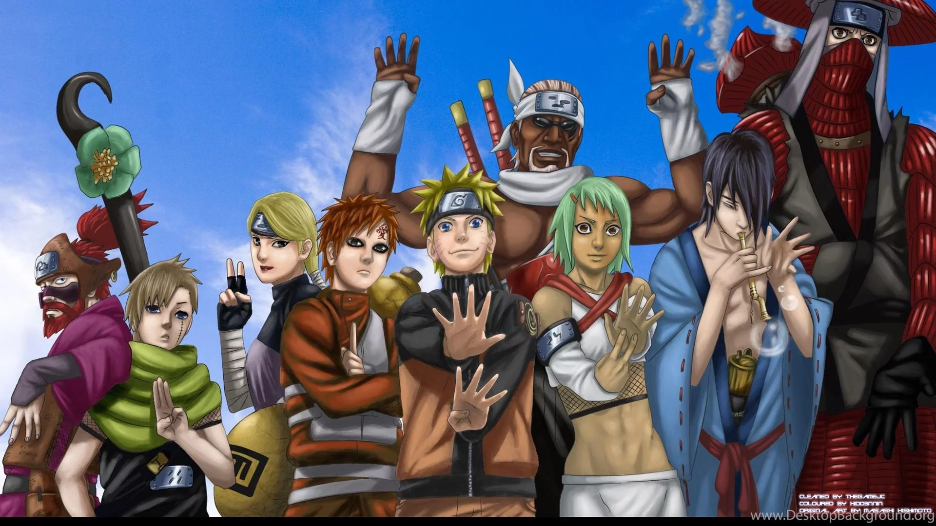 Free Download Naruto 9 Jinchuurikis Dual Monitor Wallpaper Page 408669 (1920 x 1080)