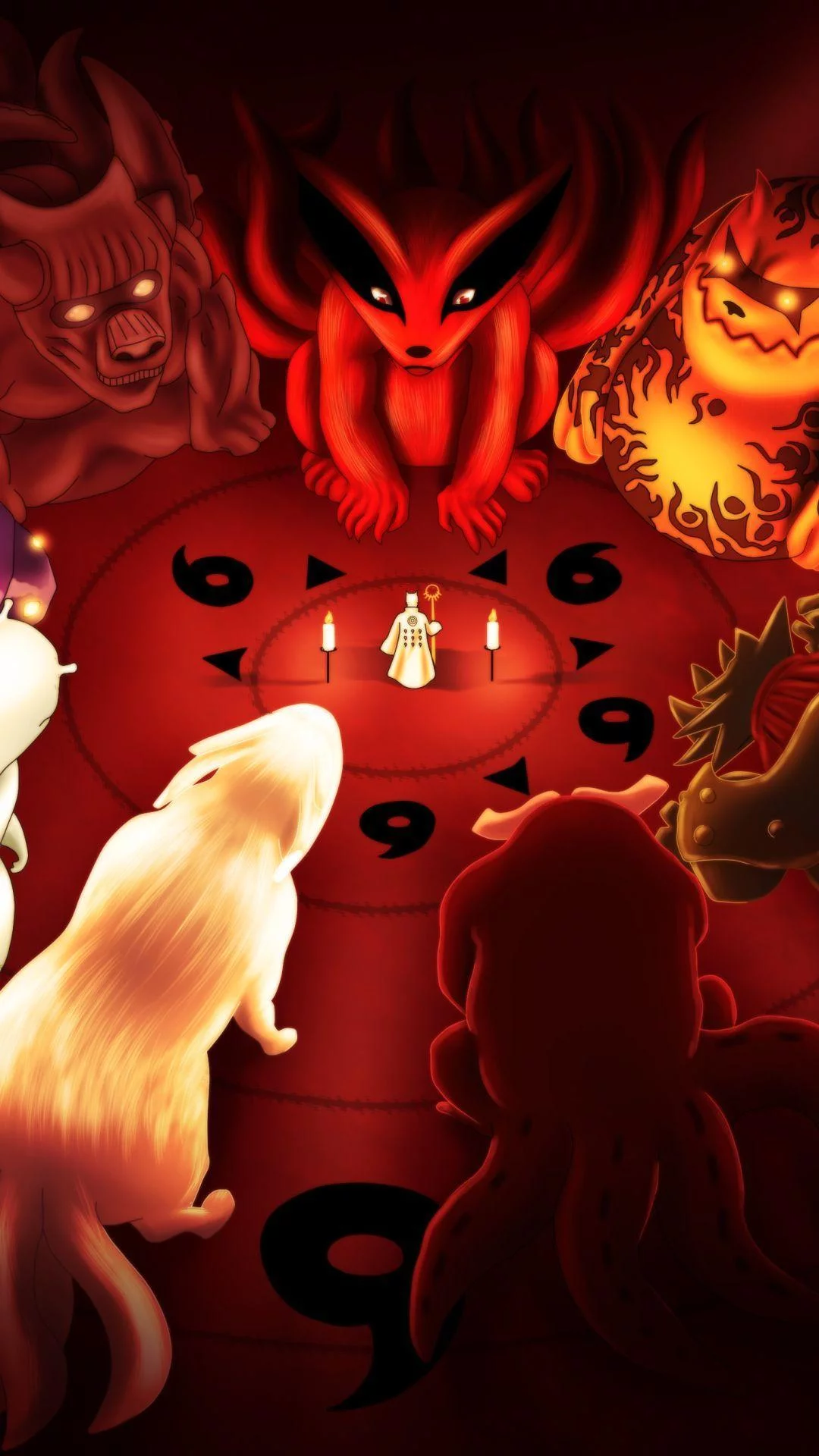 Free Download Naruto And The Nine Tailed Fox Wallpaper Page 408773 (1080 x 1920)