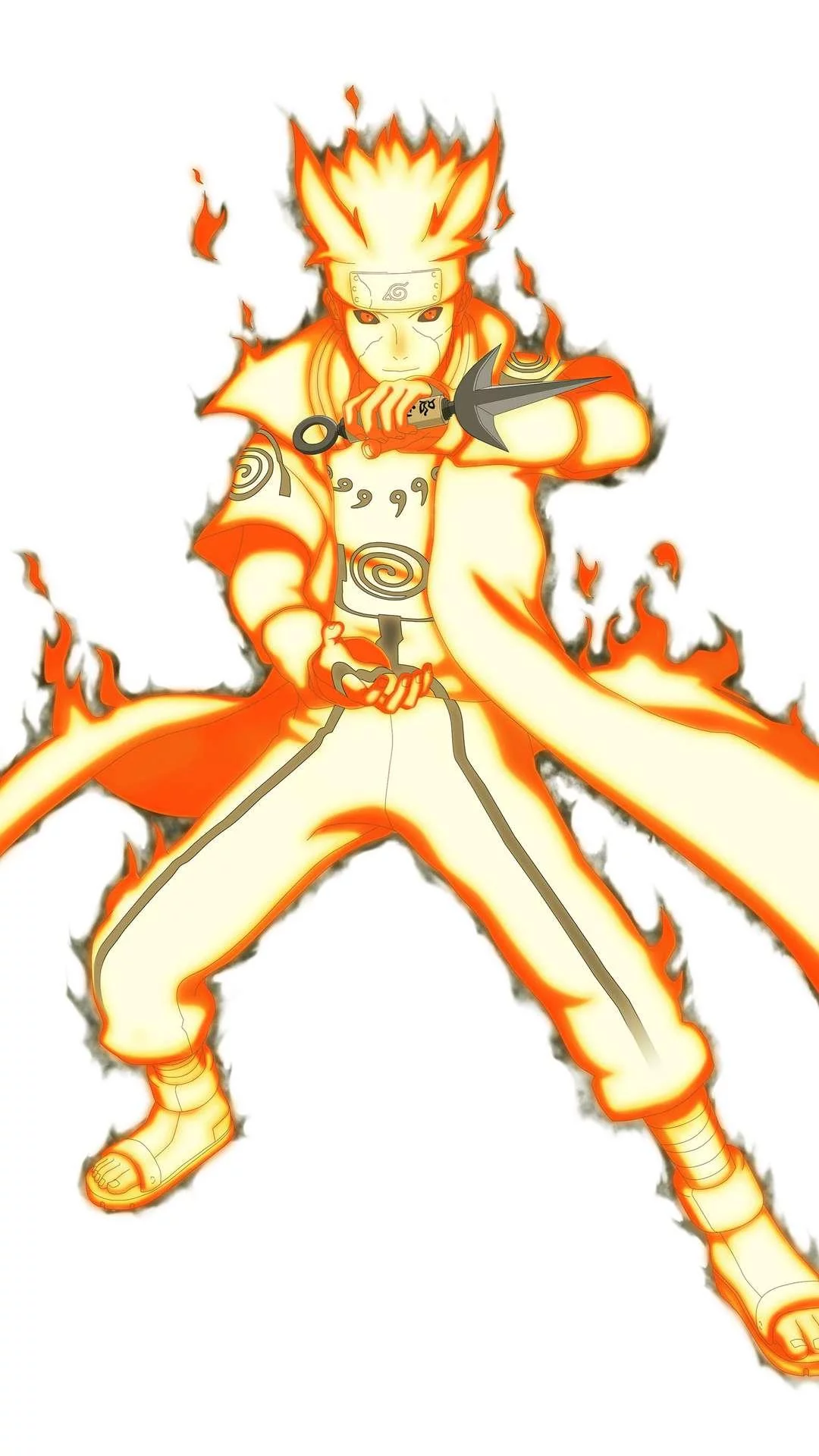 Free Download Naruto Nine Tails Sage Mode Wallpaper Page 410282 (1080 x 1920)