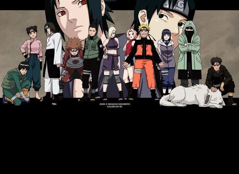 Free Download Naruto A Bunch Of Characters Wallpaper Page 410355 (770 x 560)