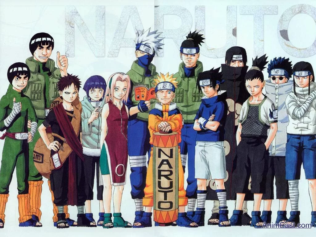 Free Download Naruto A Bunch Of Characters Wallpaper Page 410385 (1024 x 768)