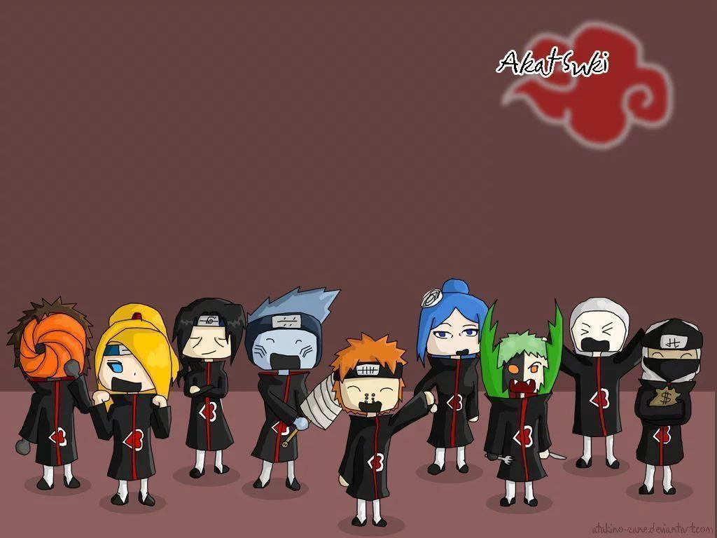 Free Download Naruto Shippuden Akatsuki Chibi Wallpaper Page 412836 (1024 x 768)