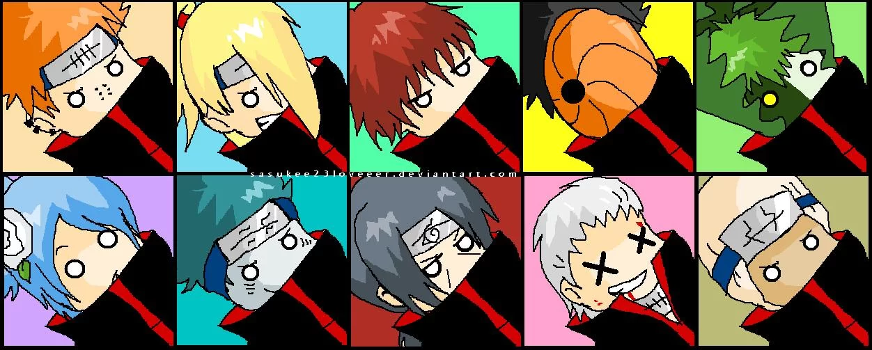 Free Download Naruto Akatsuki Cute Wallpaper Page 412878 (1252 x 503)