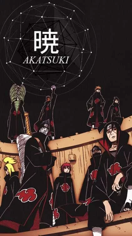 Free Download Naruto Akatsuki Hd Iphone Wallpaper Page 412917 (422 x 750)
