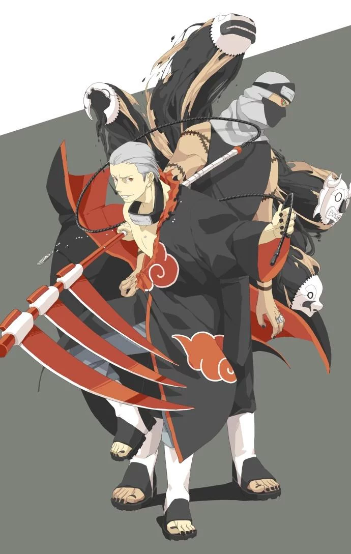Free Download Naruto Akatsuki Hidan Wallpaper Page 415120 (690 x 1089)