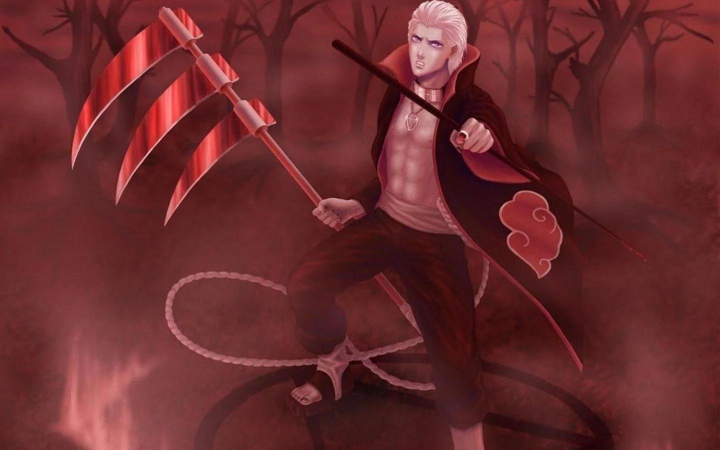 Free Download Naruto Akatsuki Hidan Wallpaper Page 415129 (1440 x 900)