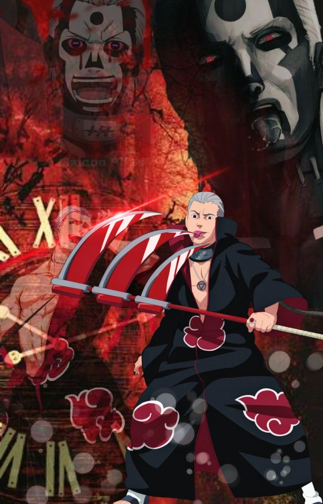 Free Download Naruto Akatsuki Hidan Wallpaper Page 415164 (1080 x 1684)