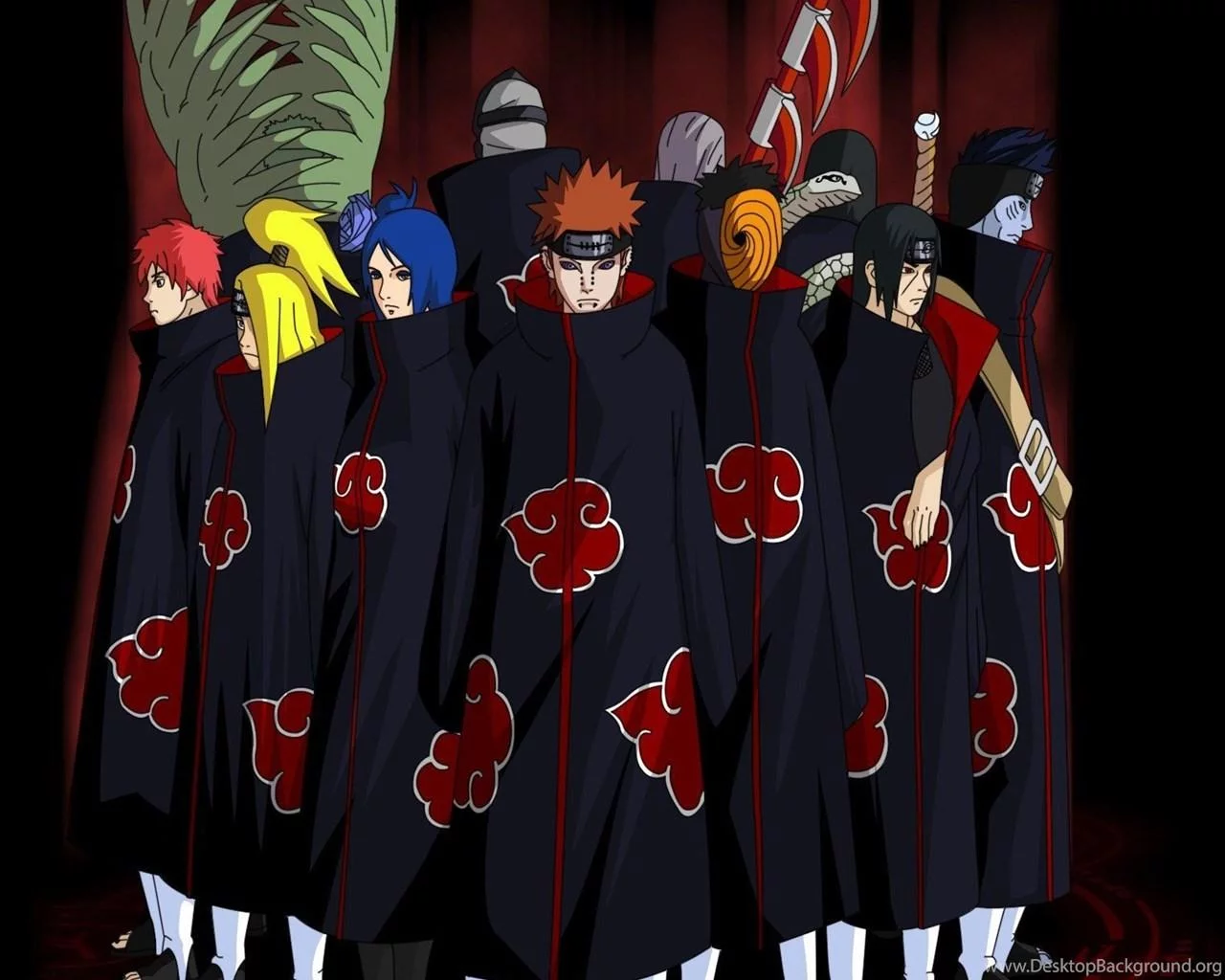 Free Download Naruto Akatsuki Kisame Wallpaper Page 415260 (1280 x 1024)