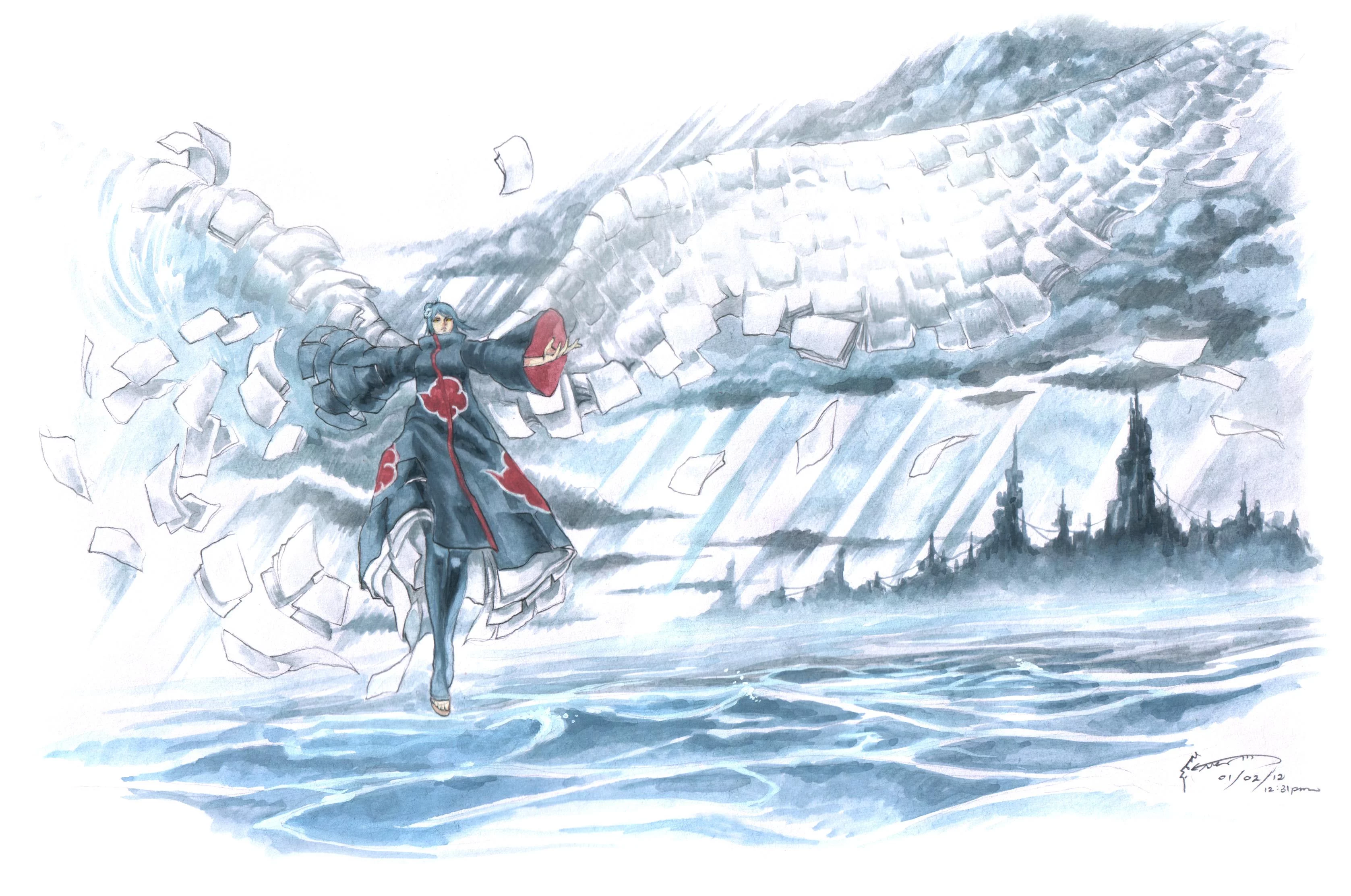 Free Download Naruto Shippuden Konan Wallpaper Hd Page 415288 (3355 x 2224)