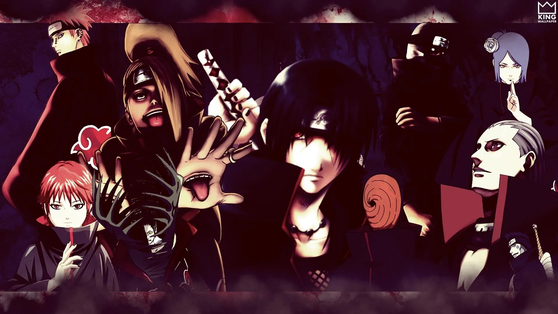 Free Download Naruto In Akatsuki Wallpaper Page 416750 (1920 x 1080)