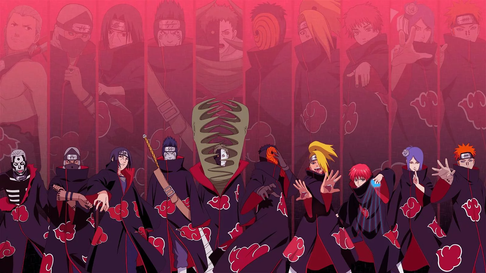 Free Download Naruto Akatsuki Wallpaper Art Page 416751 (1600 x 900)