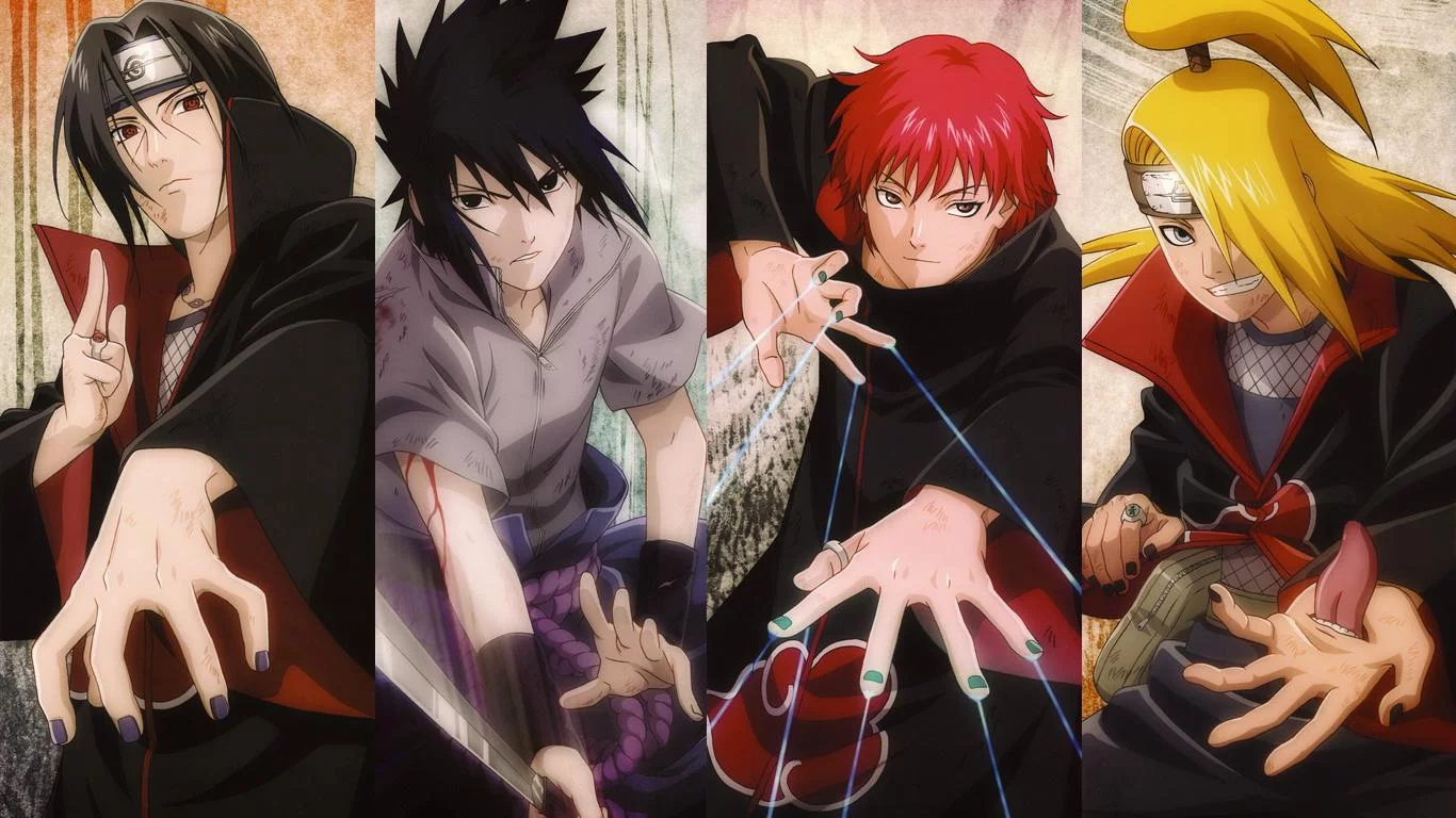 Free Download Naruto Shippuden Akatsuki Desktop Wallpaper Page 416871 (1366 x 768)
