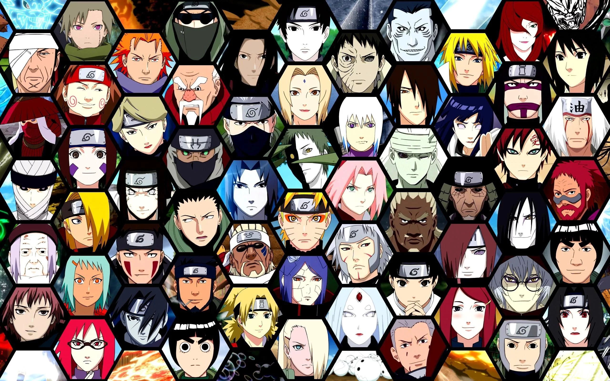 Free Download Naruto Shippuden Characters Wallpapers Hd Page 416948 (2560 x 1600)