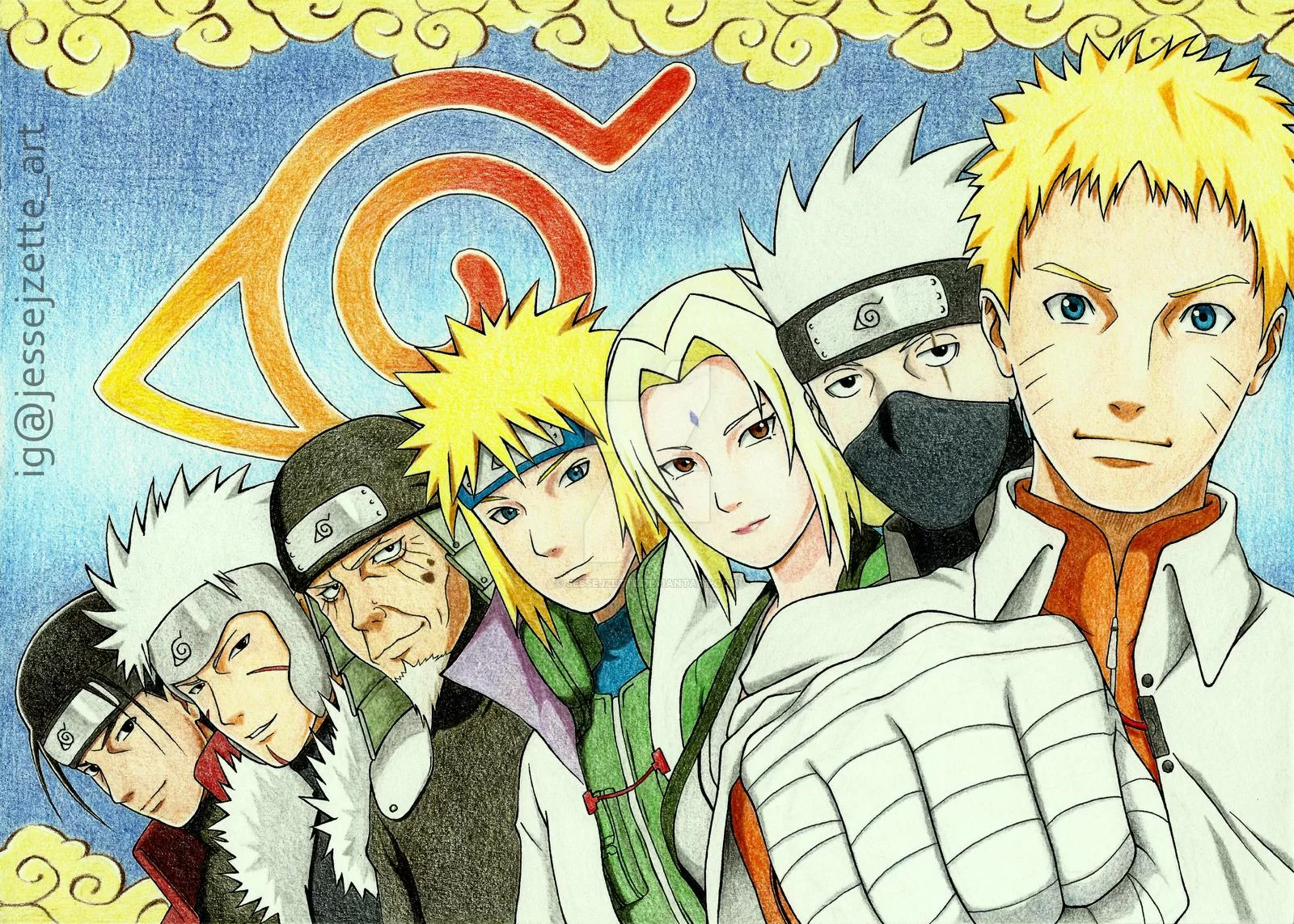 Free Download Naruto All Hokages Wallpaper Page 417499 (1600 x 1143)