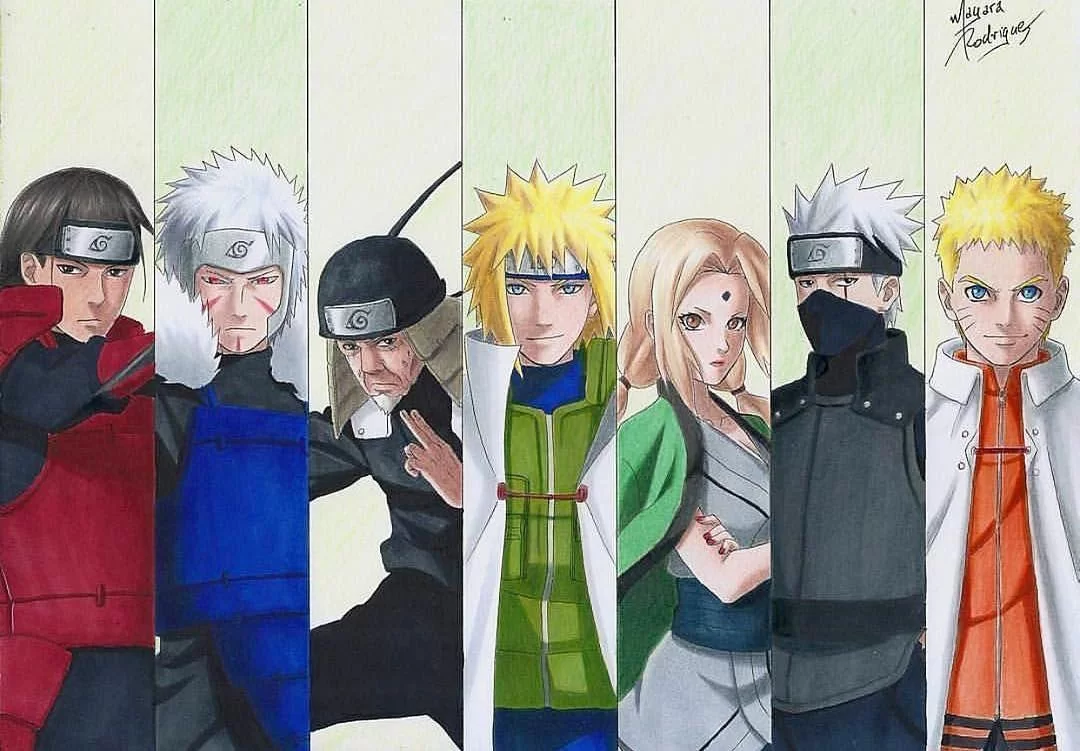 Free Download Naruto All Hokages Wallpaper Page 417515 (1080 x 751)