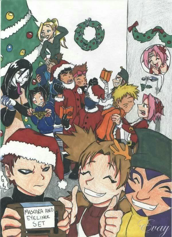 Free Download Naruto Merry Christmas Wallpaper Page 41808 (600 x 826)