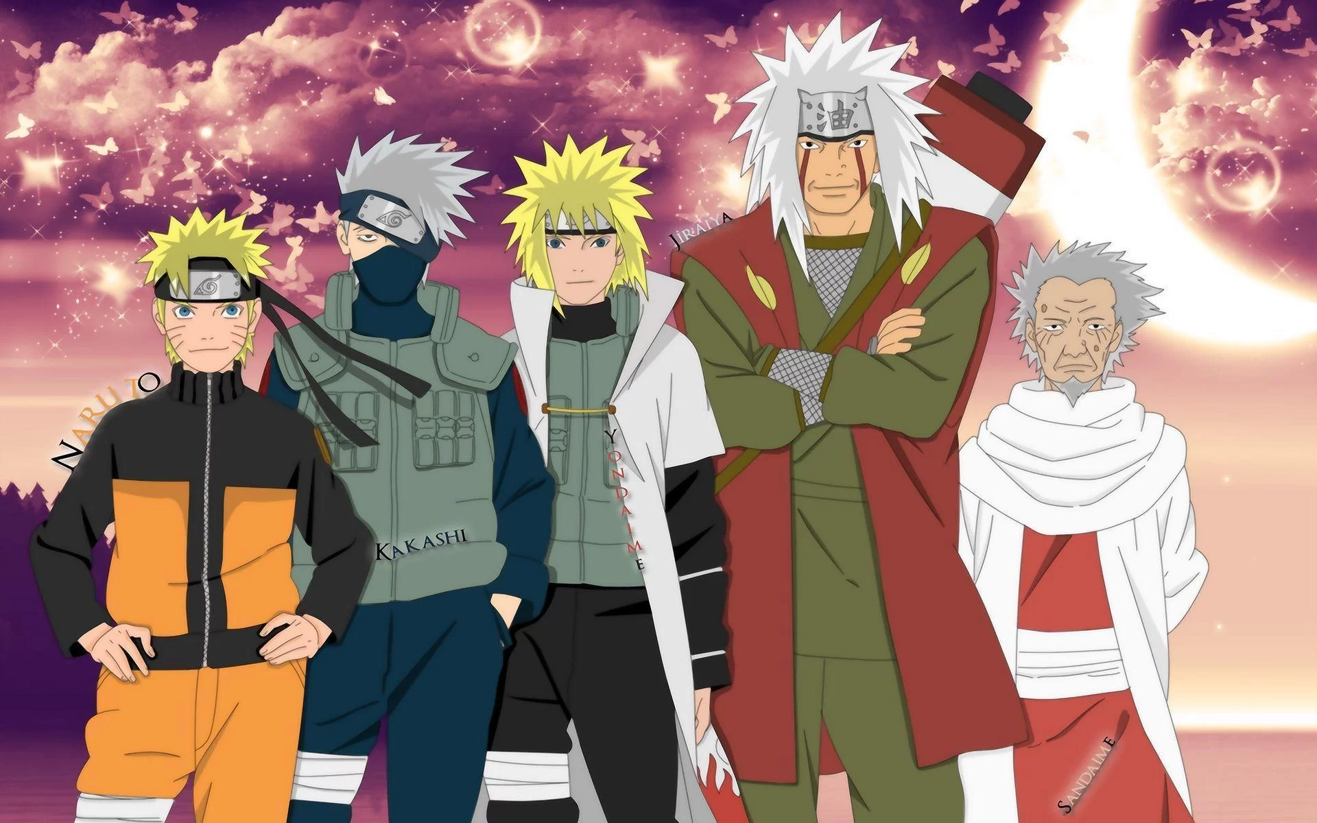 Free Download Naruto All Hokage Google Wallpaper Page 420932 (1920 x 1200)