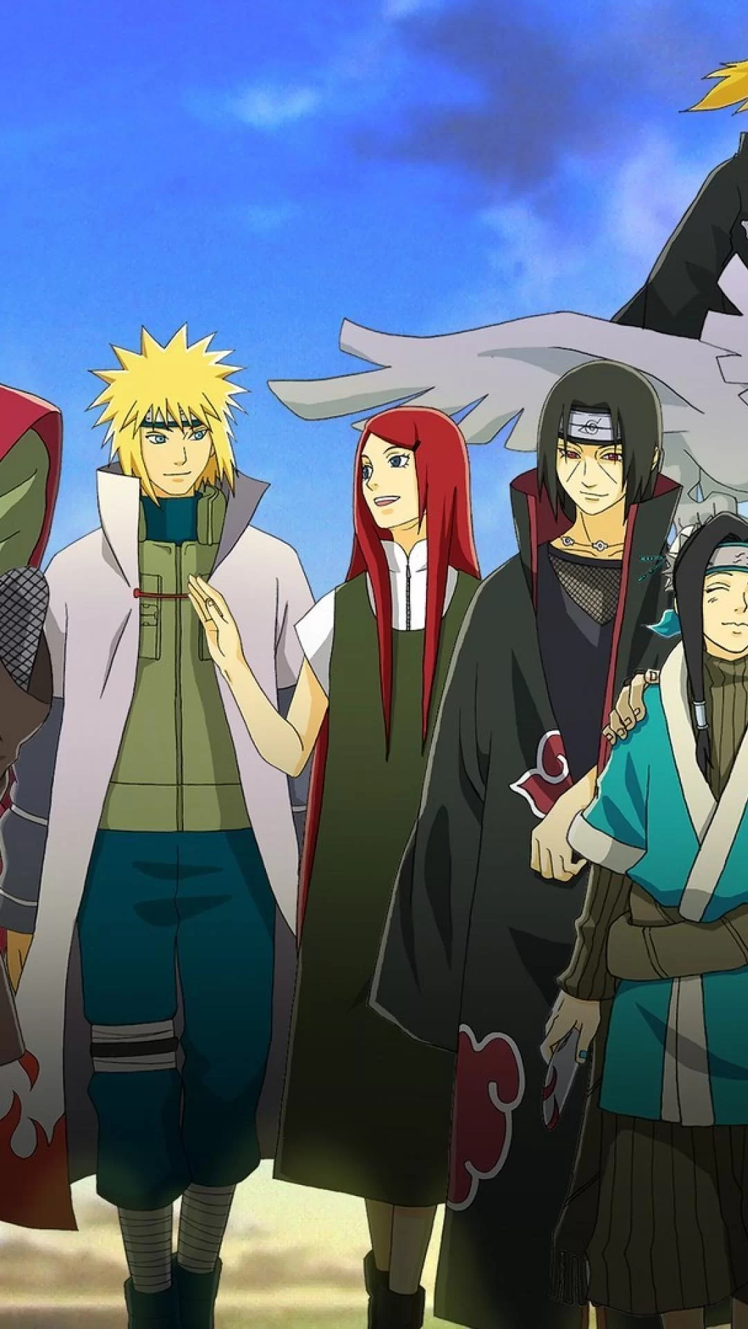 Free Download Naruto All Hokage Wallpaper Page 420960 (1080 x 1920)