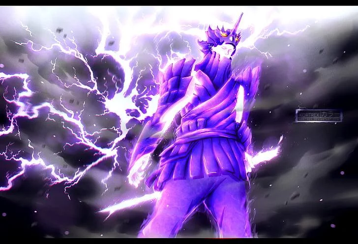 Free Download Naruto Kyuubi Mode Vs Sasuke Susanoo Wallpaper Page 426730 (728 x 496)