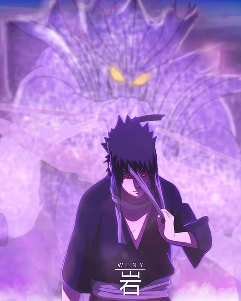Free Download Naruto Kyuubi Mode Vs Sasuke Susanoo Wallpaper Page 426770 (800 x 1000)