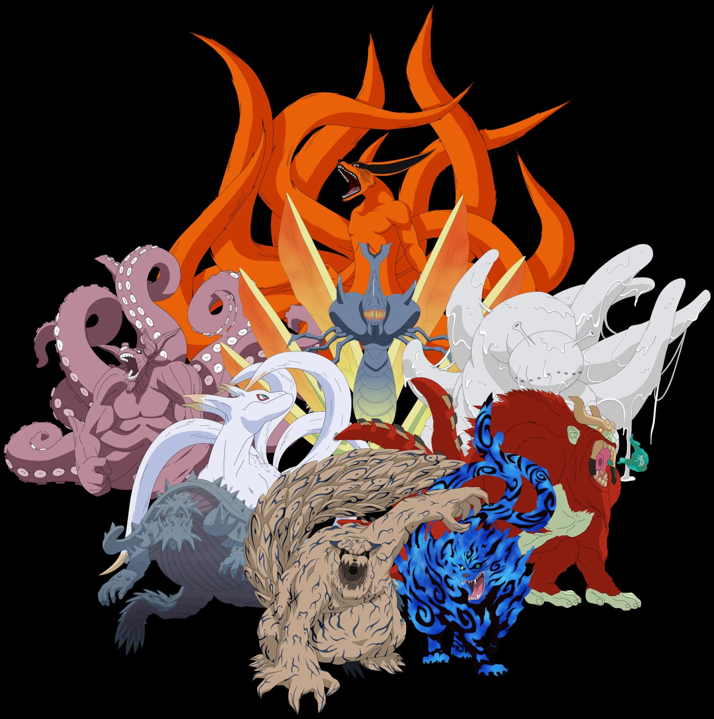 Free Download Naruto Tail Beasts Desktop Wallpaper Hd Page 426806 (2441 x 2458)