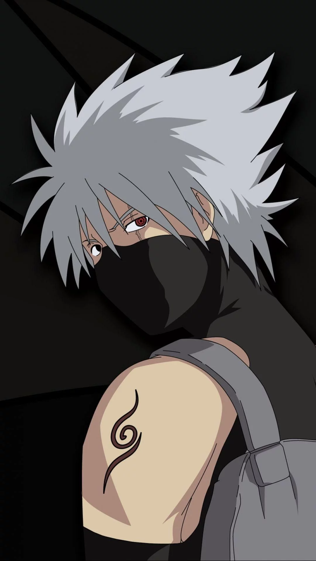 Free Download Naruto Shippuden Kakashi Iphone Wallpaper Page 428427 (1080 x 1920)