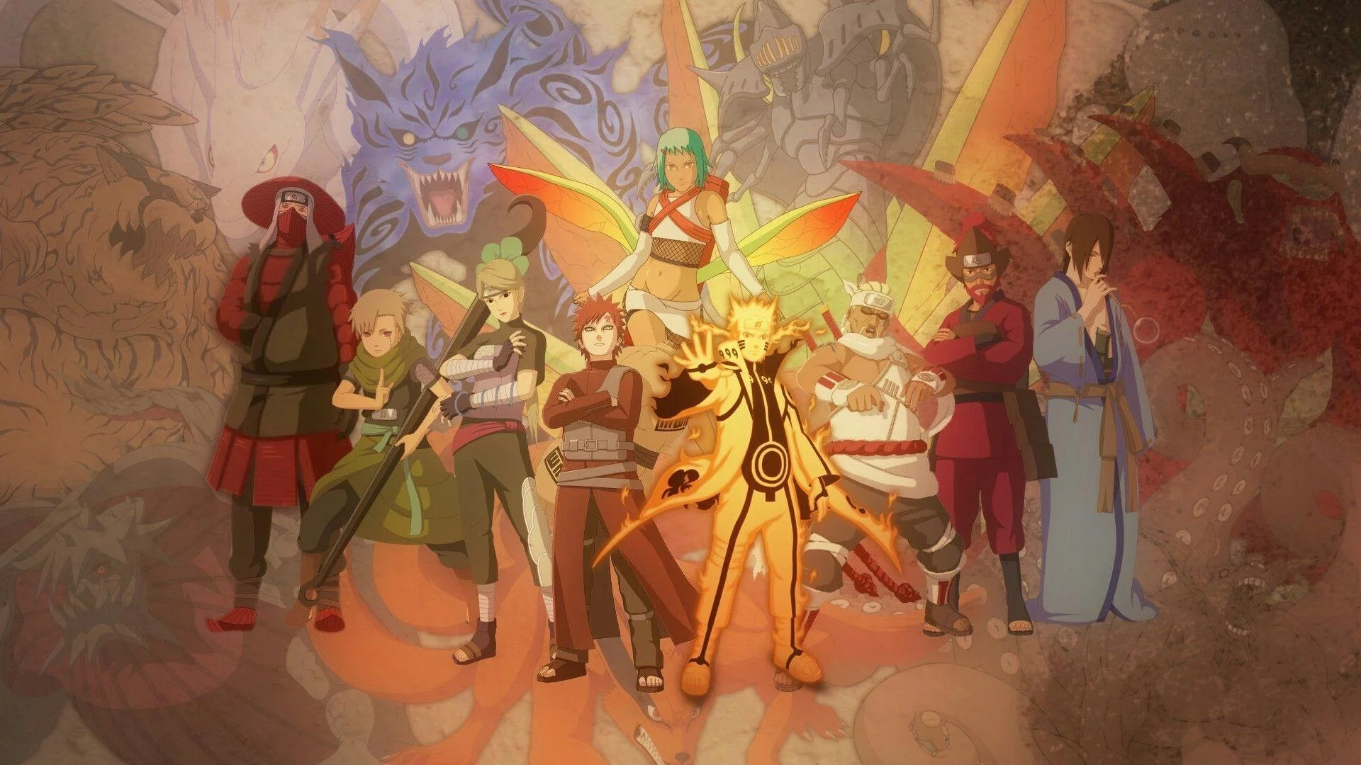 Free Download Naruto Tail Beasts Desktop Wallpaper Hd Page 42938 (1920 x 1080)