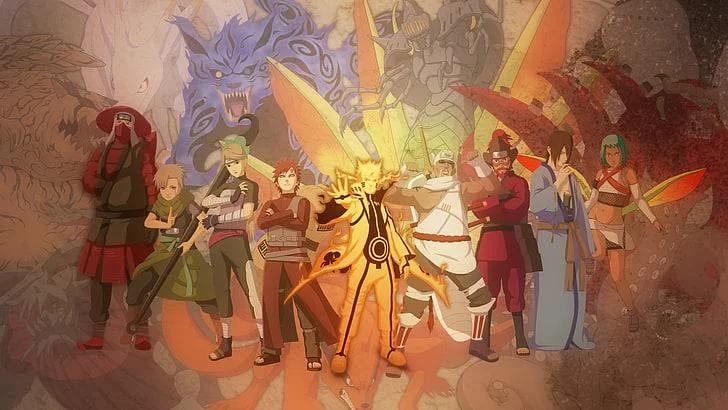Free Download Naruto 9 Jinchuurikis Dual Monitor Wallpaper Page 42940 (728 x 410)