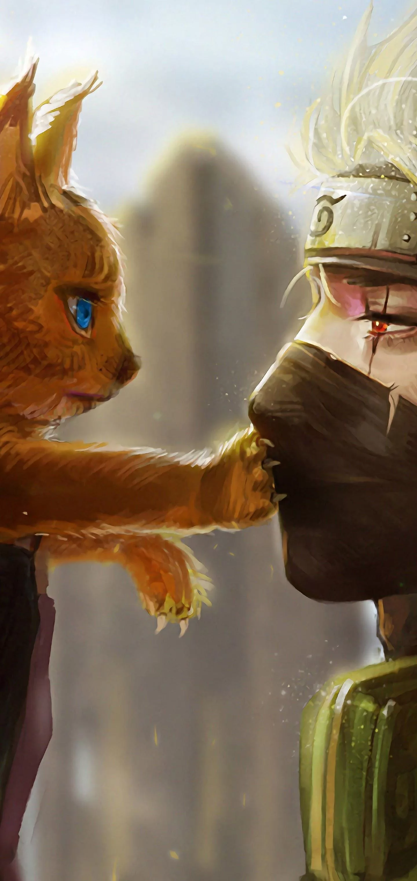 Free Download Naruto And Baby Kurama Phone Wallpaped Page 429989 (1440 x 3040)
