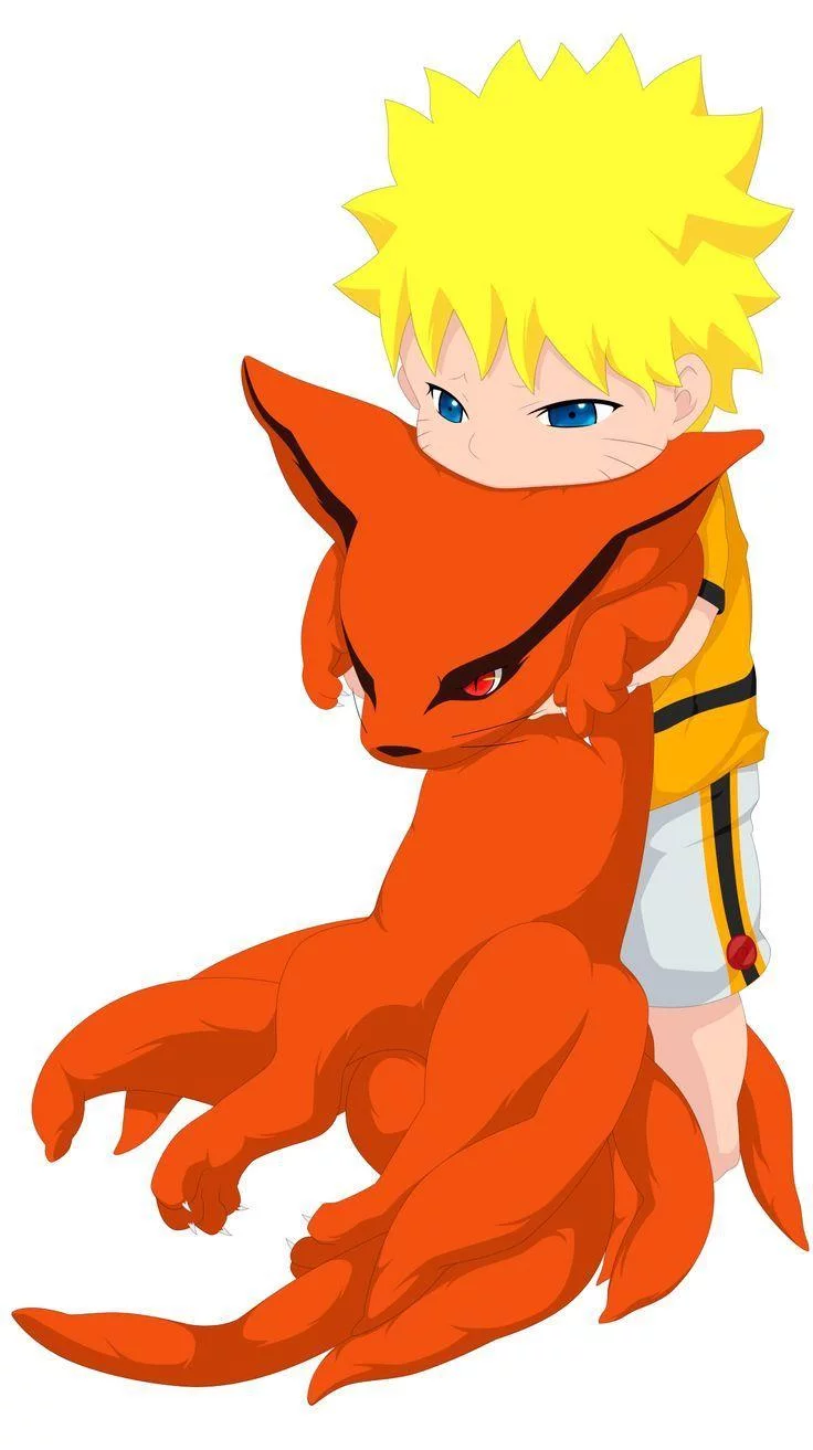 Free Download Naruto And Kurama Wallpaper Chibi Page 430032 (736 x 1313)