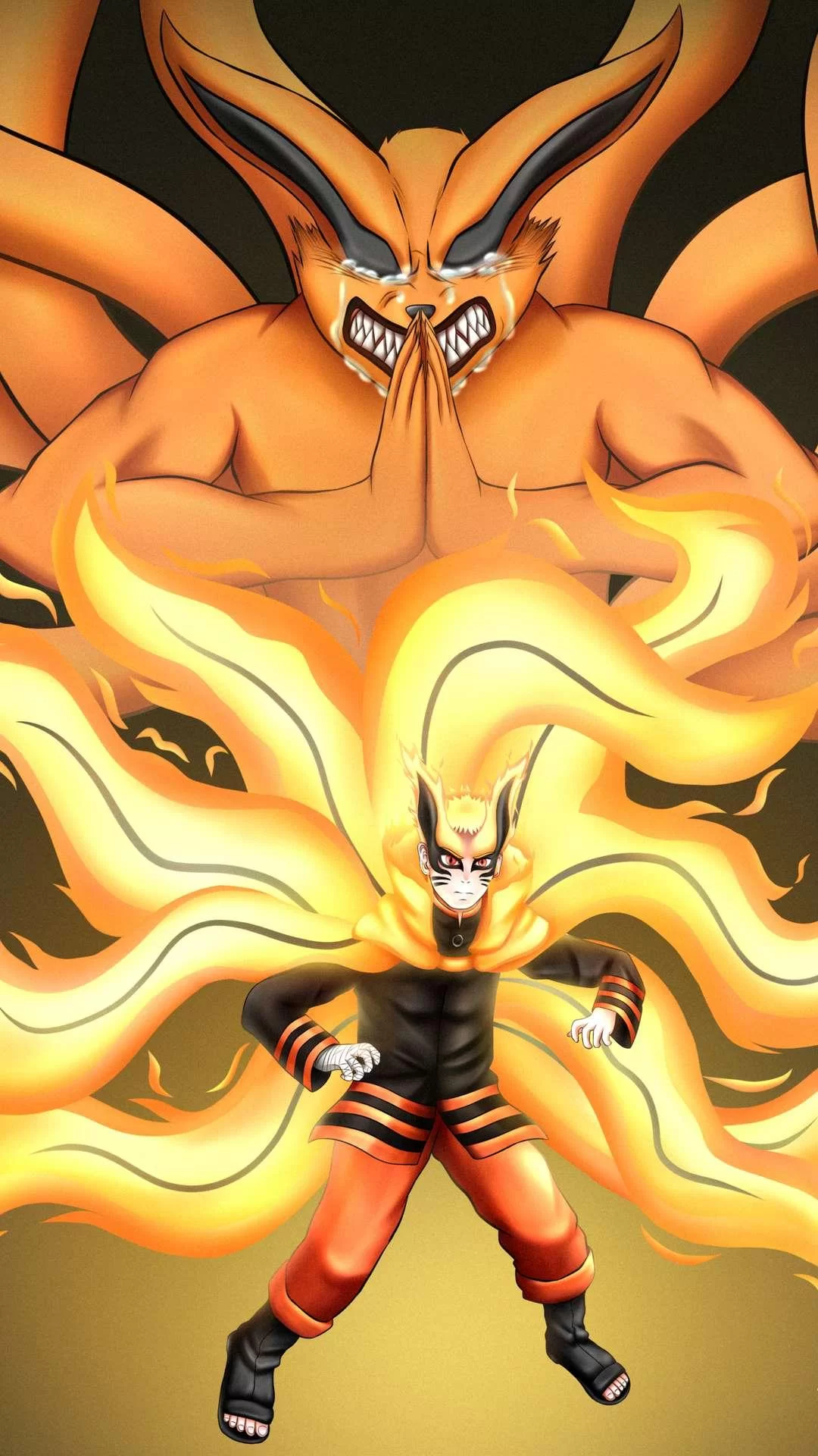 Free Download Naruto And Kurama Live Wallpapers Page 430042 (1080 x 1920)